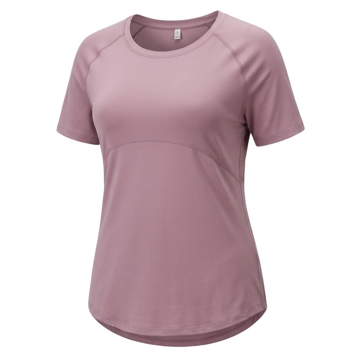 Women's Plus Size Longline Gym T-Shirt - detail view
