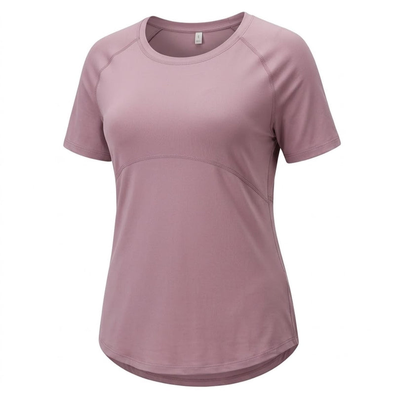 Women's Plus Size Longline Gym T-Shirt - detail view